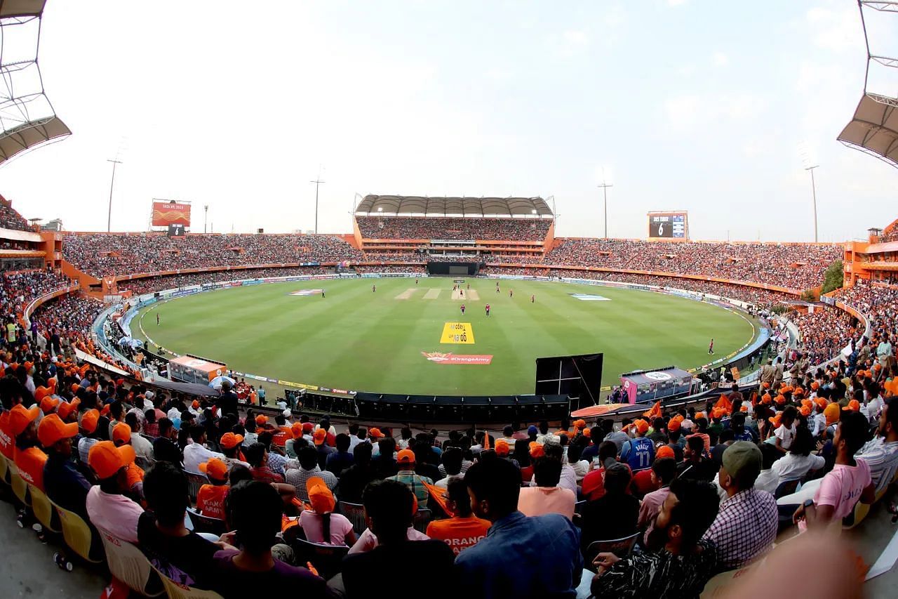 राजीव गांधी स्टेडियम, हैदराबाद ( Photo Credit - IPL Website)