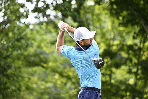 Laurie Canter during the LIV Golf Greenbrier