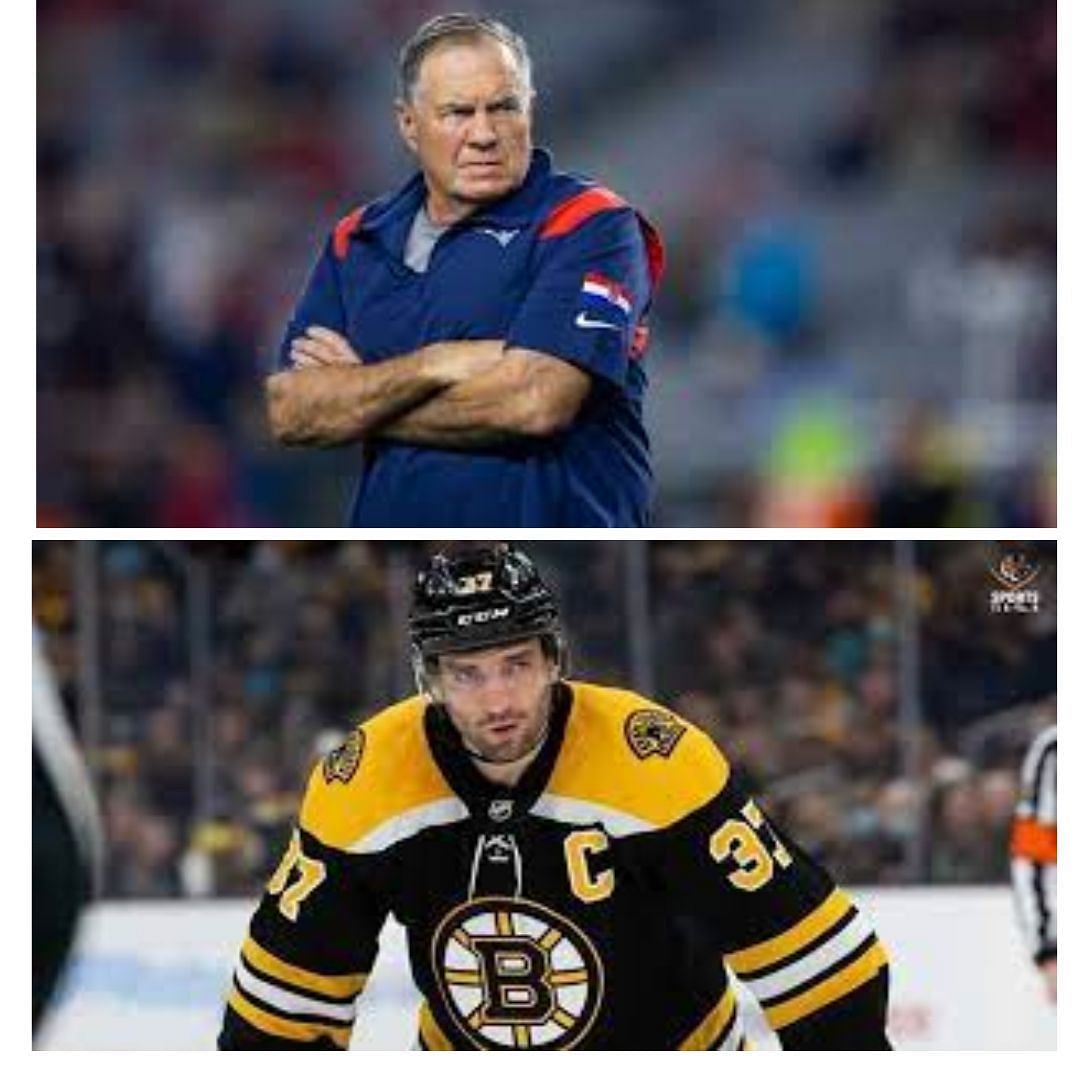 Bill Belichick reserved special praise for Patrice Bergeron