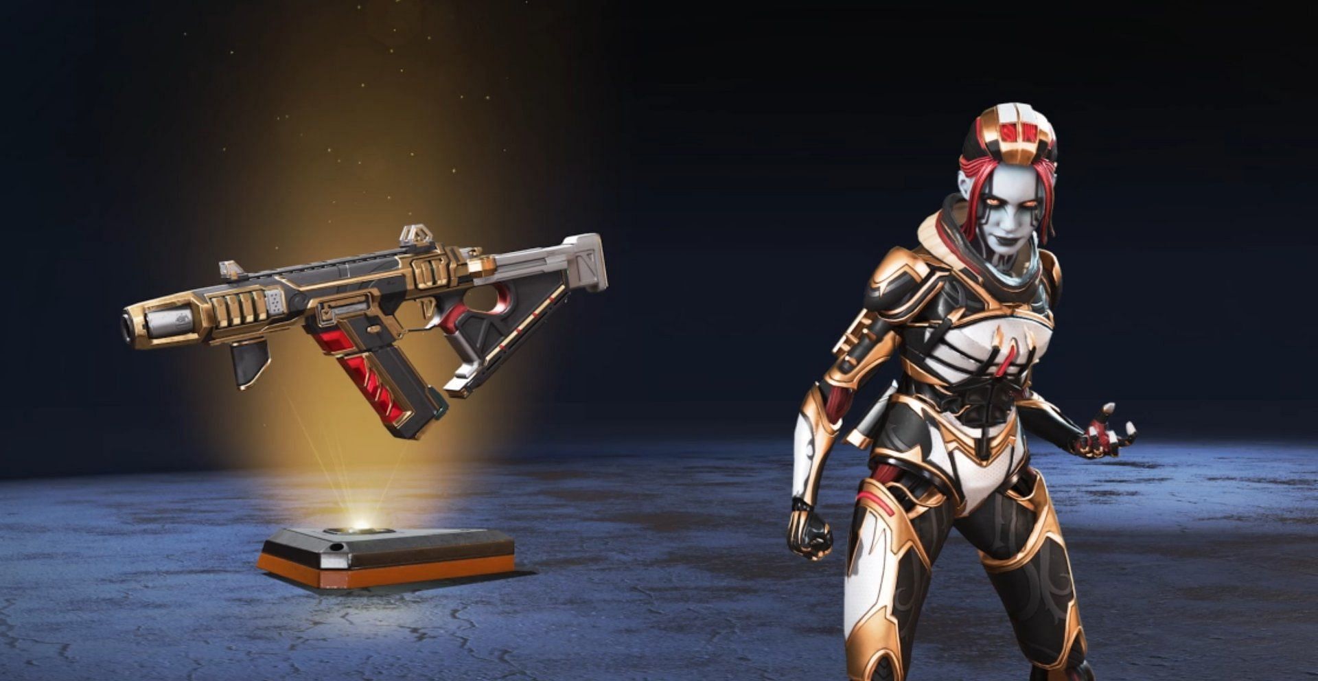 Wraith and R99 SMG Death Dynasty Collection Event Skin (Image via Respawn Entertainment)