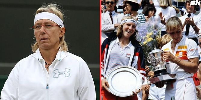 "Difficult to be playing three people at once" - When Andrea Jaeger accused Martina Navratilova of receiving illegal coaching during French Open final