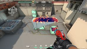 How to use invisible Brimstone molly in Valorant