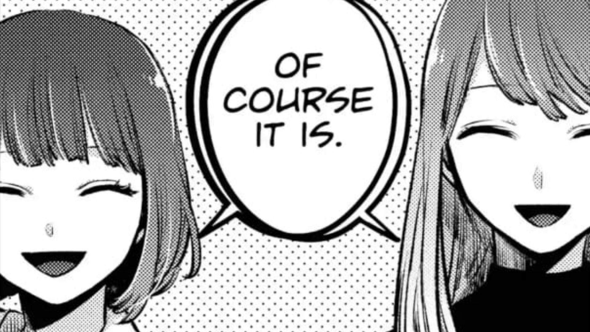 Kana and Akane as seen in Oshi no Ko -interlude- manga (Image via Shueisha)