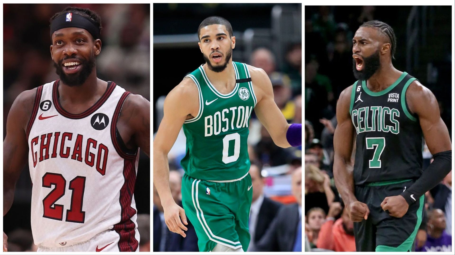 Jayson Tatum and Jaylen Brown discuss new-look Celtics roster