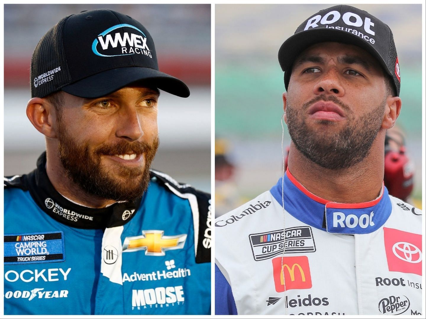 Ross Chastain and Bubba Wallace