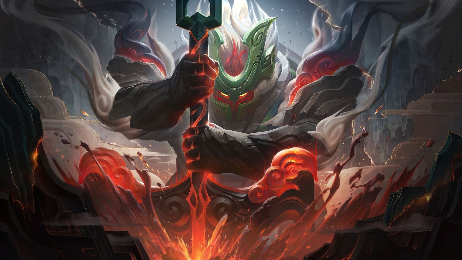 Nautilus in League of Legends 2v2v2v2 Arena mode (Image via Riot Games)