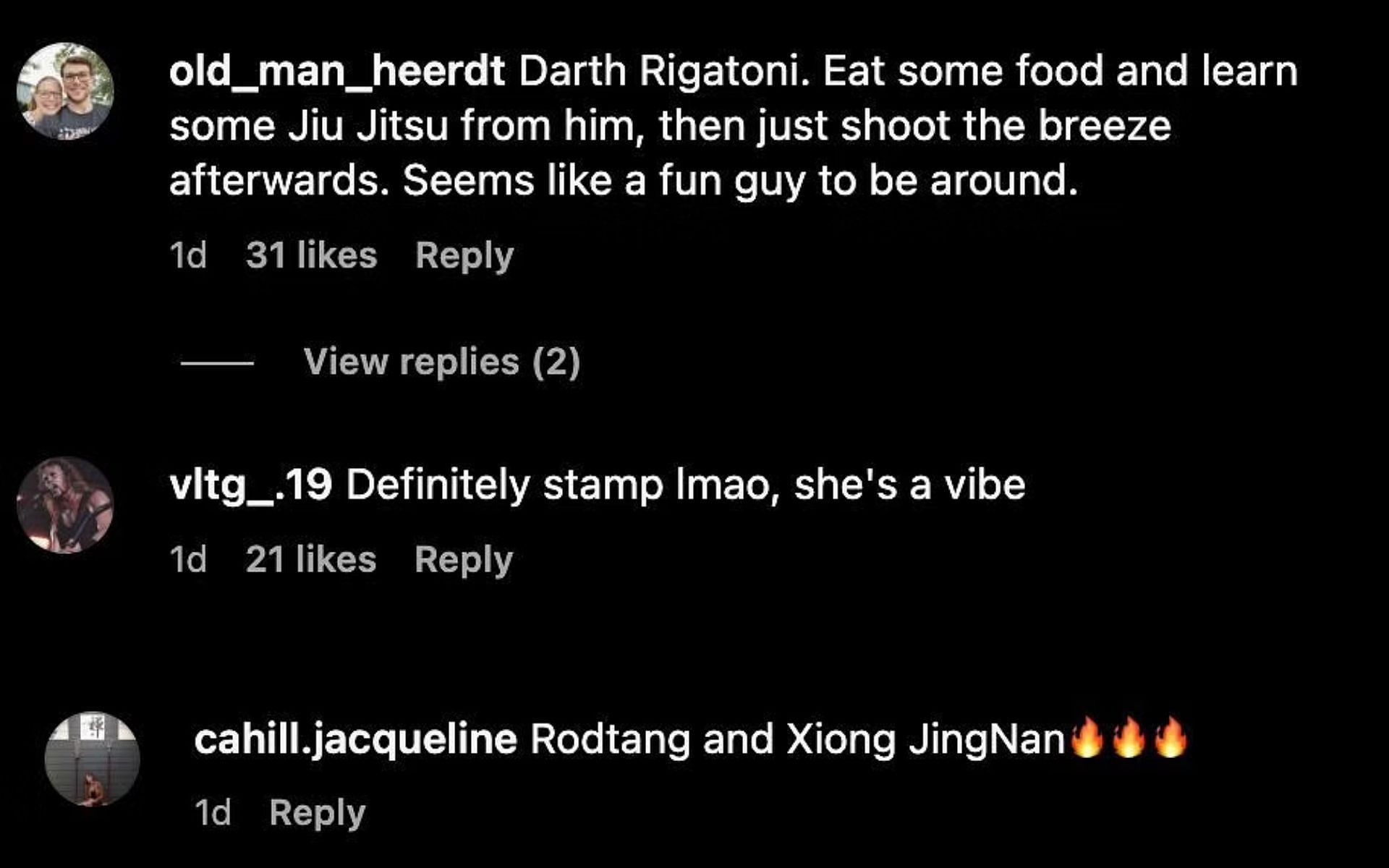 Comments on ONE Championship&#039;s video post