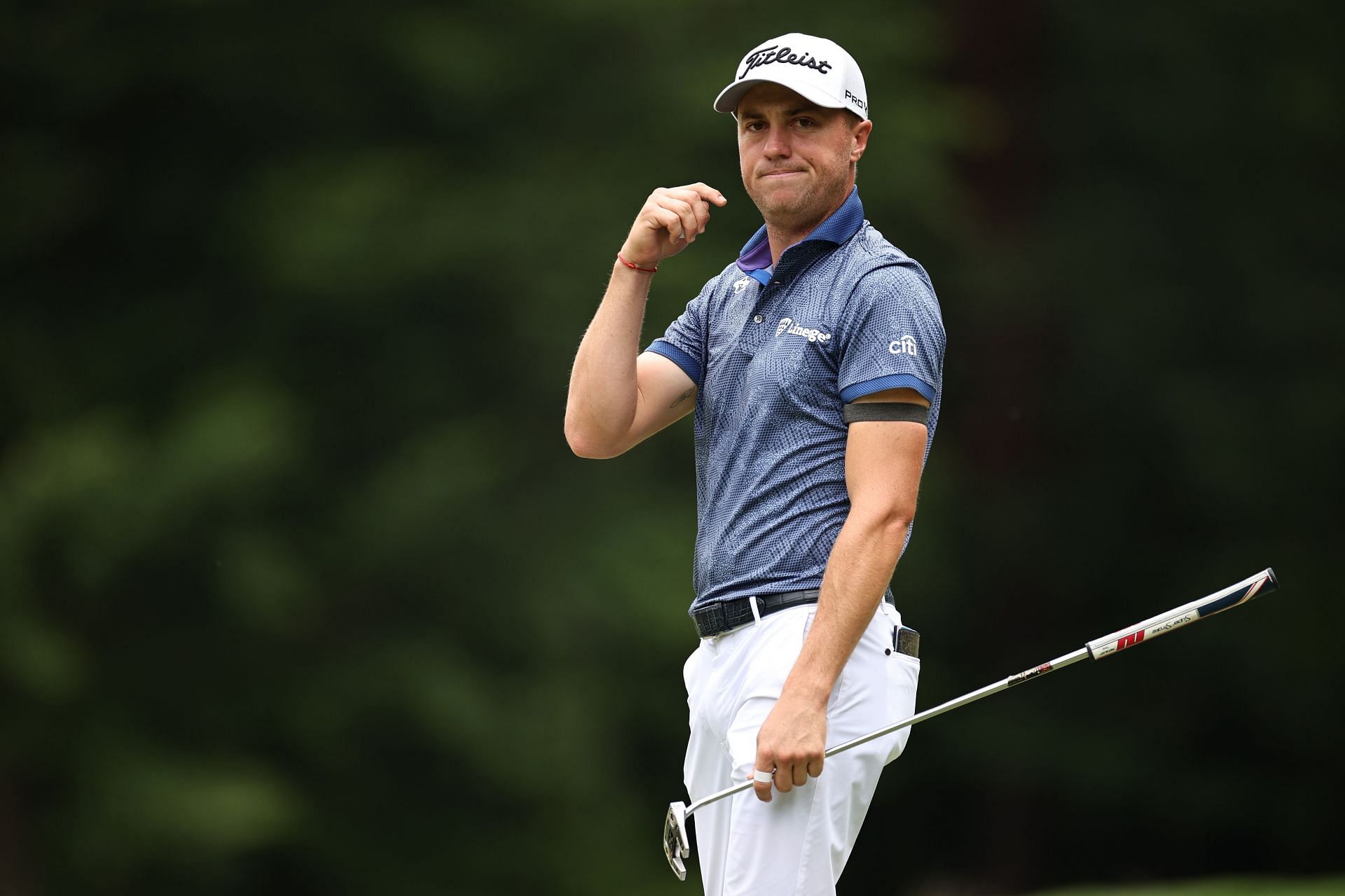 Justin Thomas awaits a 3way tie at 2023 Wyndham Championship to secure