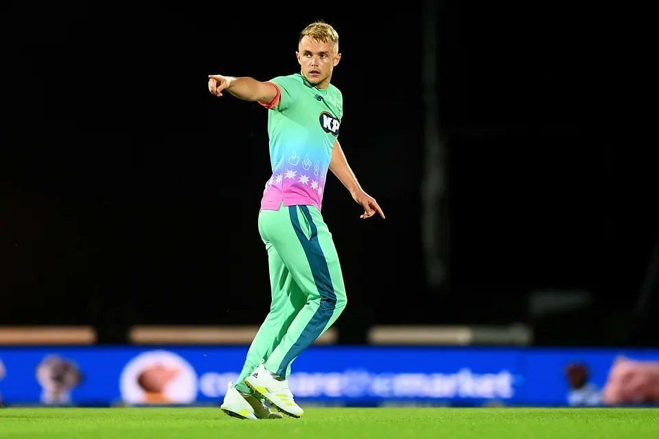 Sam Curran plays for the Oval Invincibles. (Image Credits: Twitter)