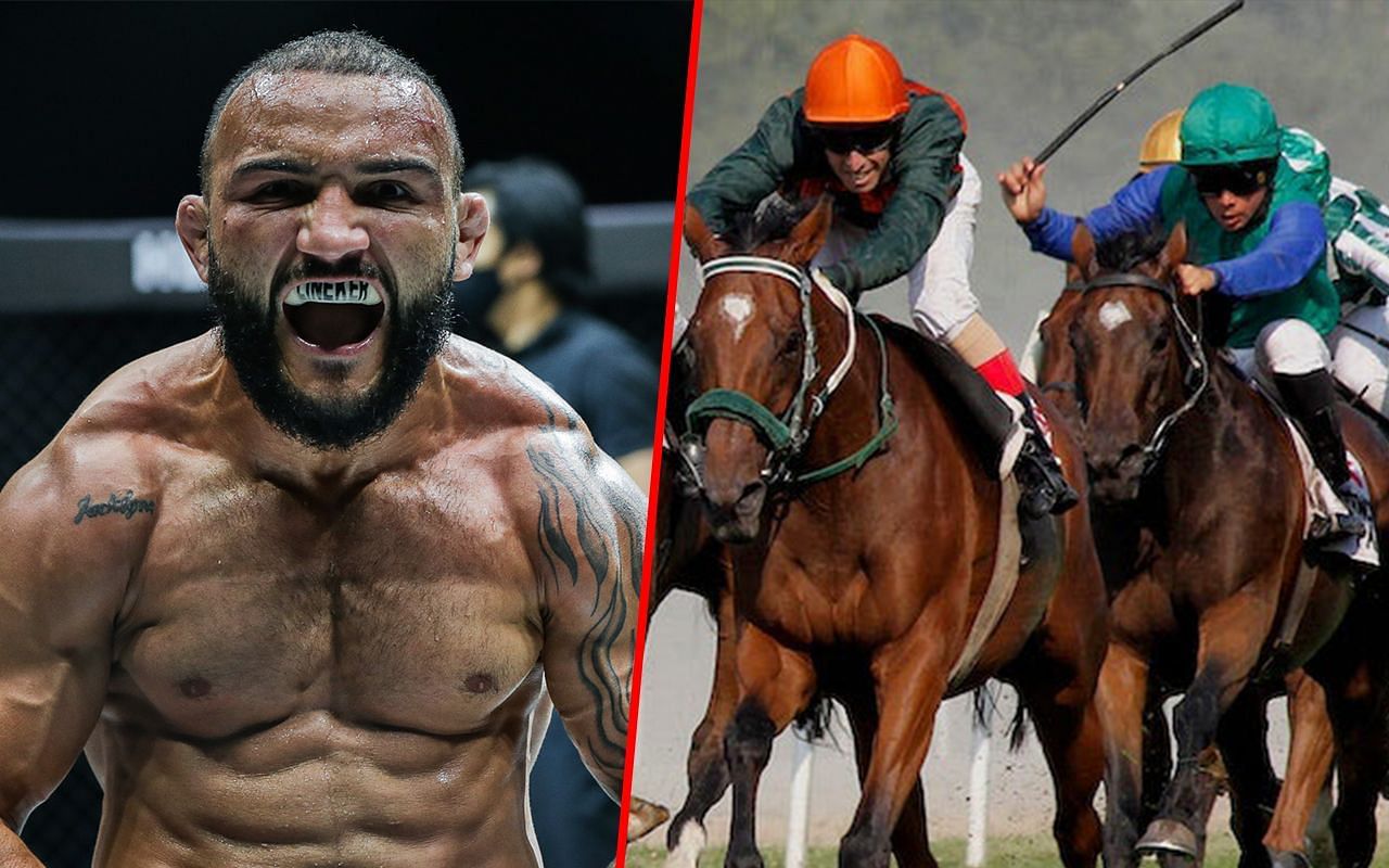 John Lineker (left) and Horse Racing (right)