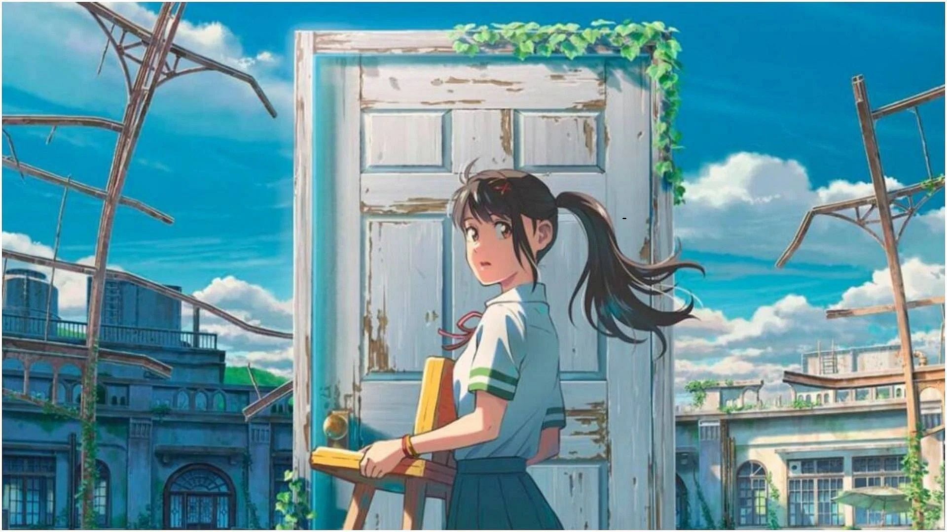 Suzume no Tojimari by Makoto Shinkai (Image via CoMix Wave Films)