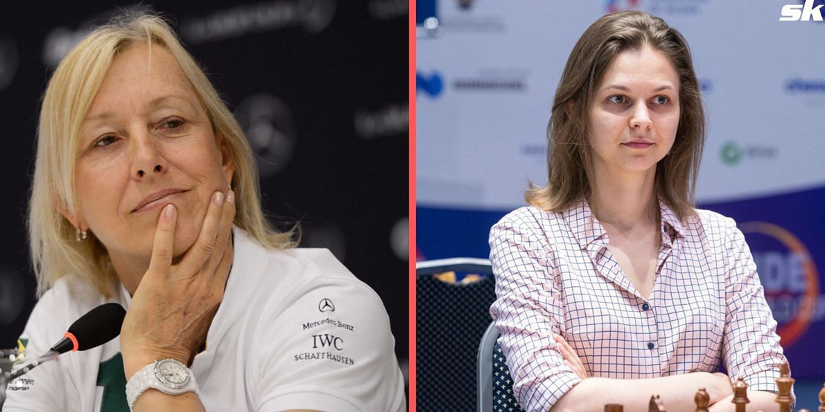 Martina Navratilova praised Anna Muzychuk refusing to go to Saudi Arabia