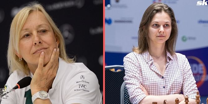 "Brava Anna"- Martina Navratilova lauds Ukrainian chess Grandmaster Anna Muzychuk's refusal to play in Saudi Arabia in 2017