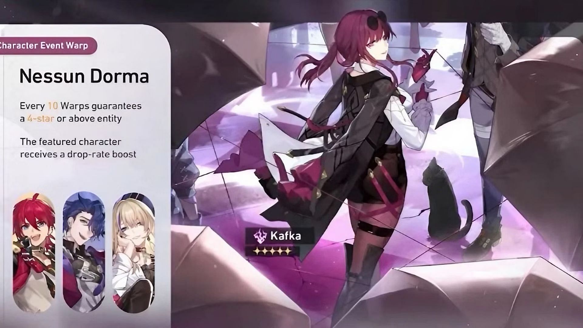 Luka will feature on the upcoming Kafka banner (Image via HoYoverse)