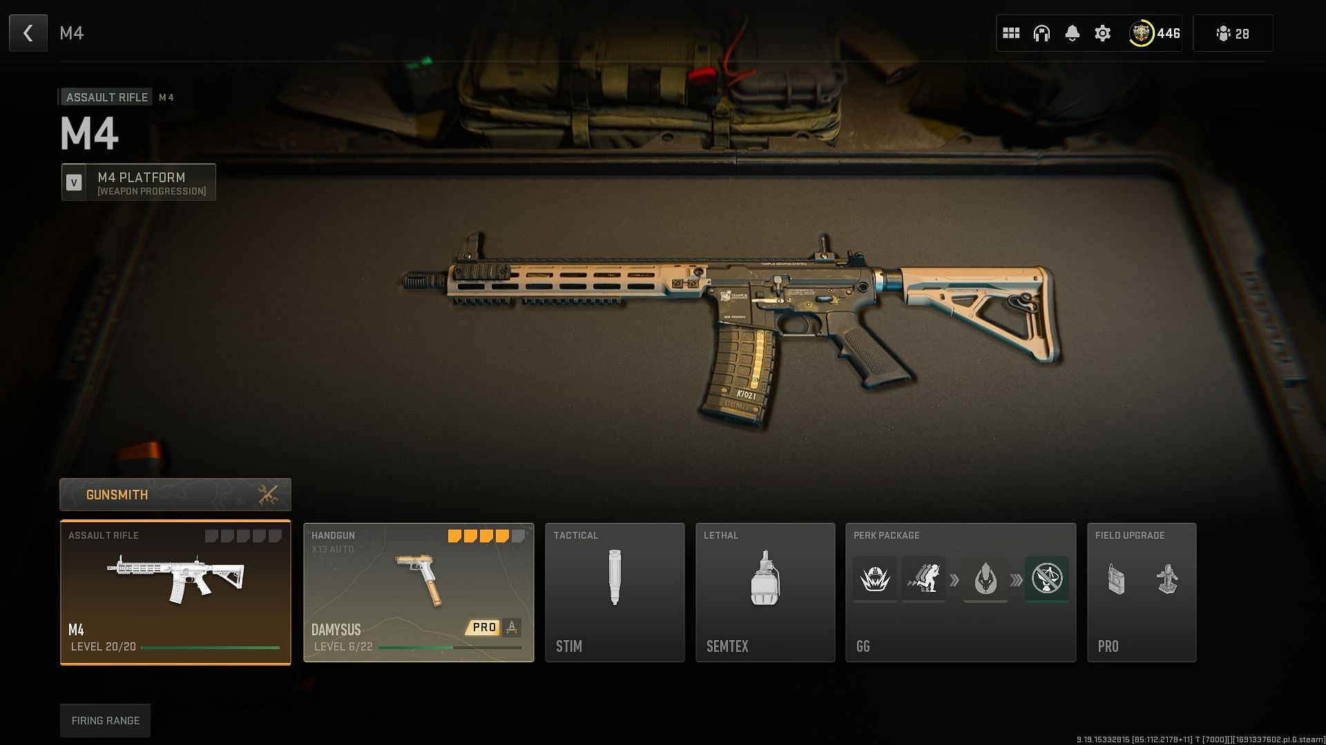 Guide to unlocking the M4 Assault Rifle in MW2 (Image via Activision)