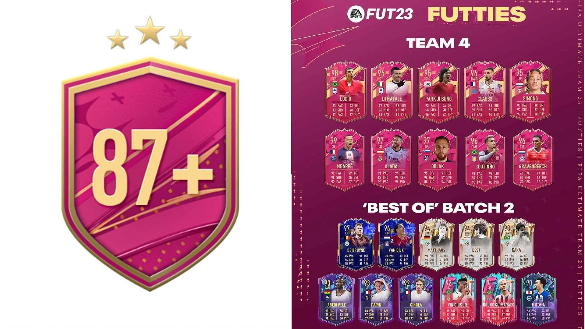 The latest 87+ Player Pick SBC is live in FIFA 23 (Image via EA Sports)