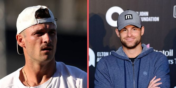 "Really cool how those guys would have such big holes in their game and be able to hide it" - Tommy Paul on idol Andy Roddick and other former stars