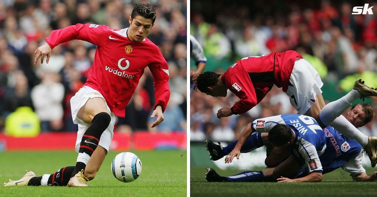 Dennis Wise tackled Cristiano Ronaldo in the 2004 FA Cup final 