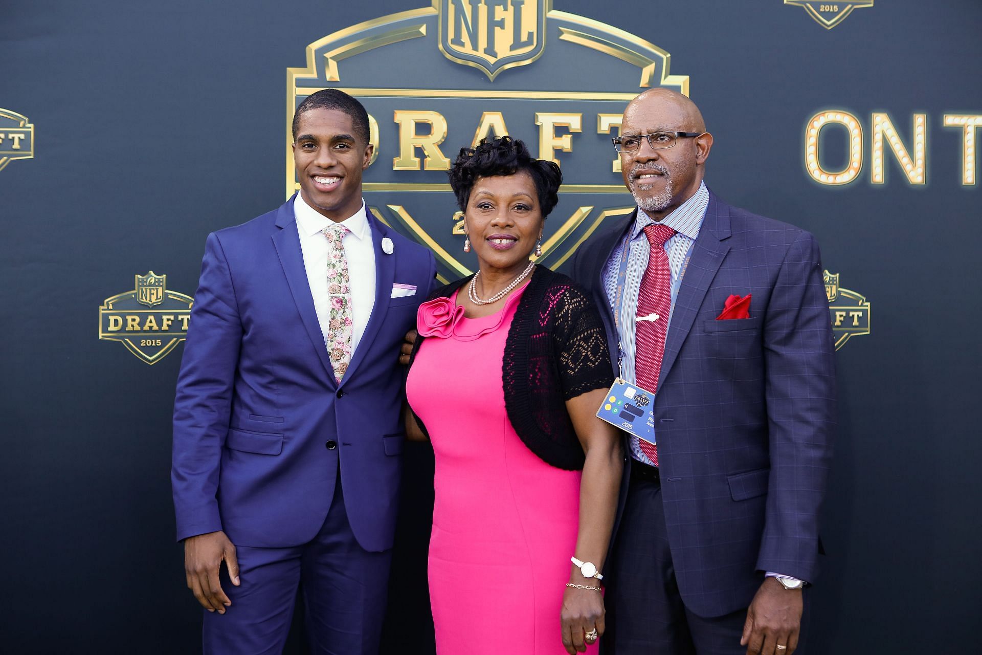 Byron Jones during the 2015 NFL Draft - Red Carpet