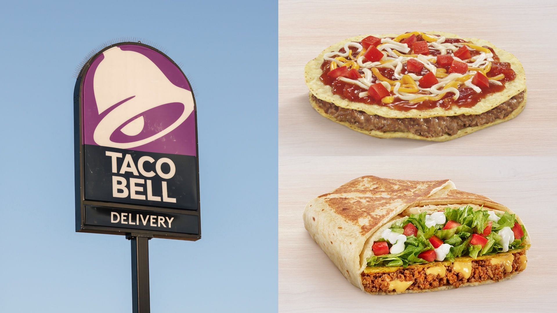 Taco Bell gets sued for not serving enough meat, beans and other ingredients in its Crunchwraps and Mexican Pizzas (Image via Jeremy Moeller / Getty Images / Taco Bell)