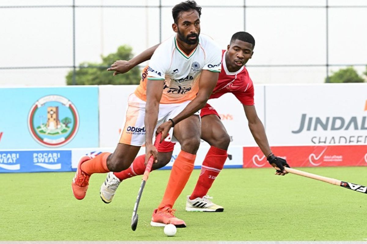 India defeat Oman in their 2nd match (Image: Hockey India)