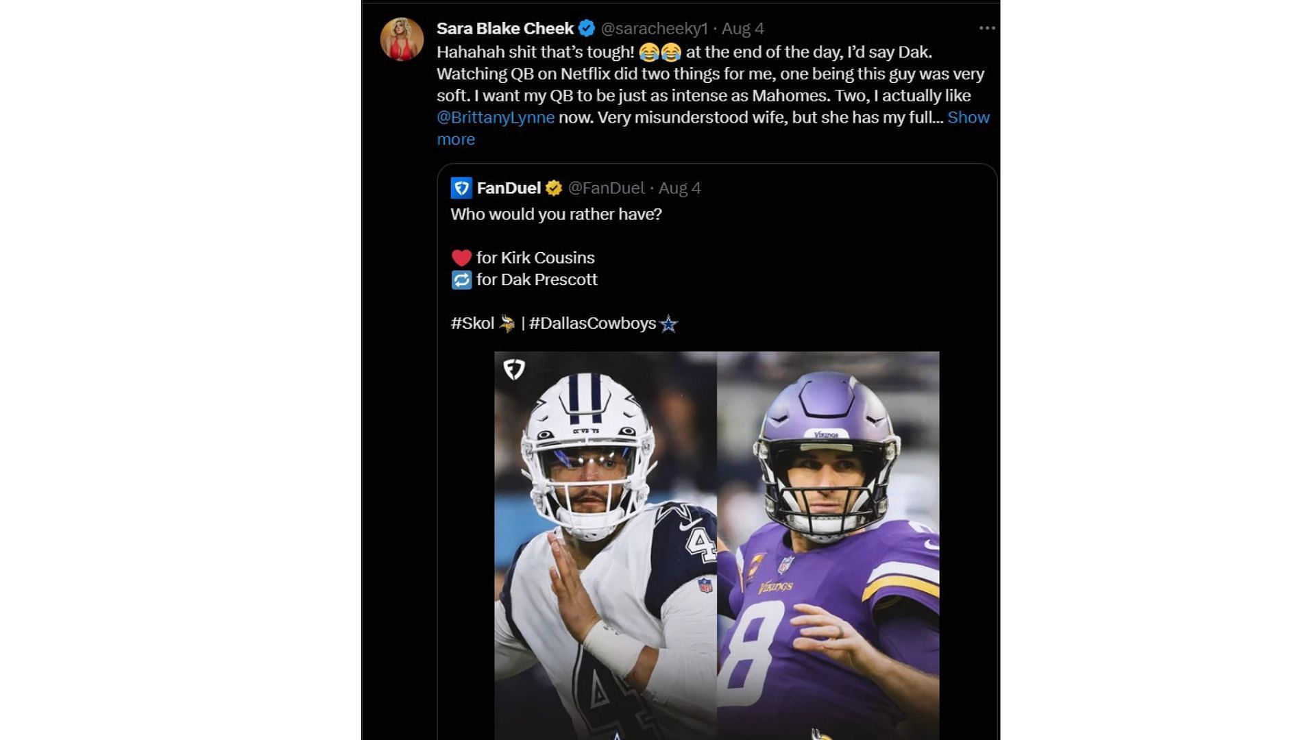 Image Credit: Brittany Mahomes&#039; Twitter timeline