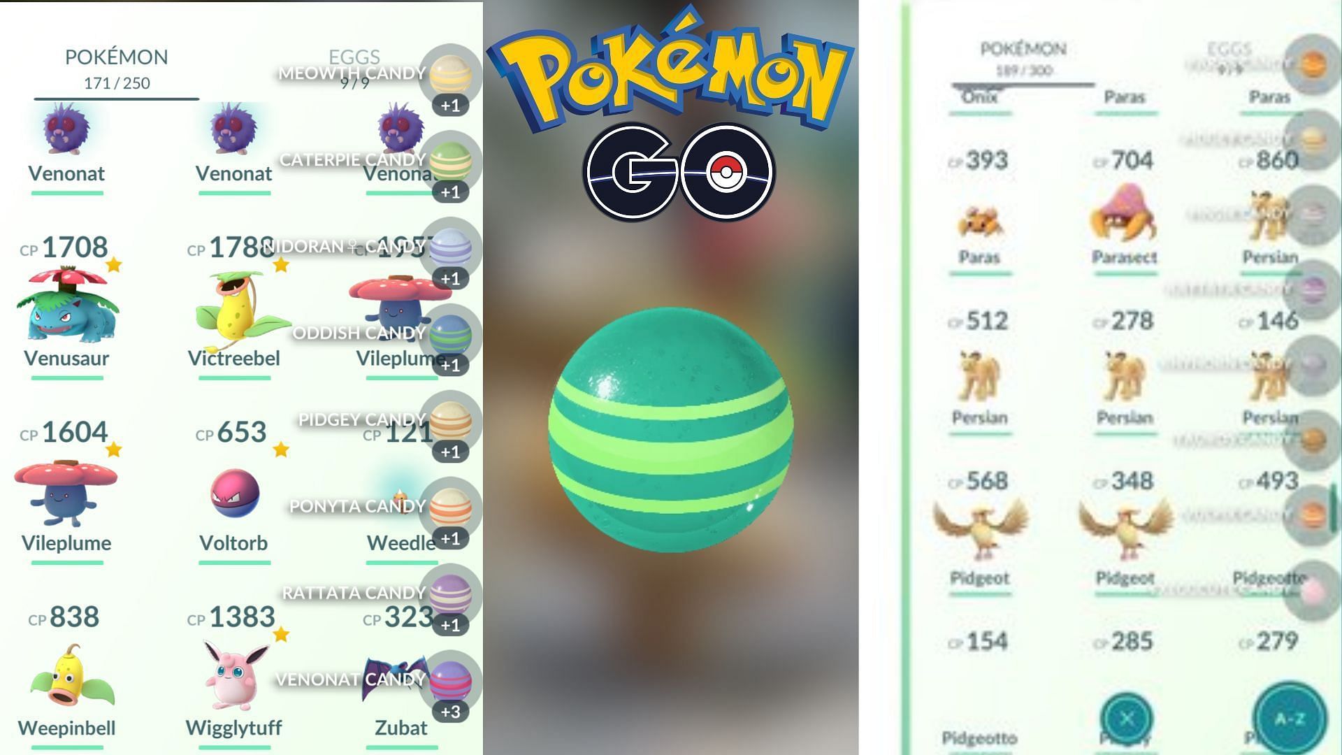 Transfer Pokemon to get Pokemon Candy (Image via Niantic)