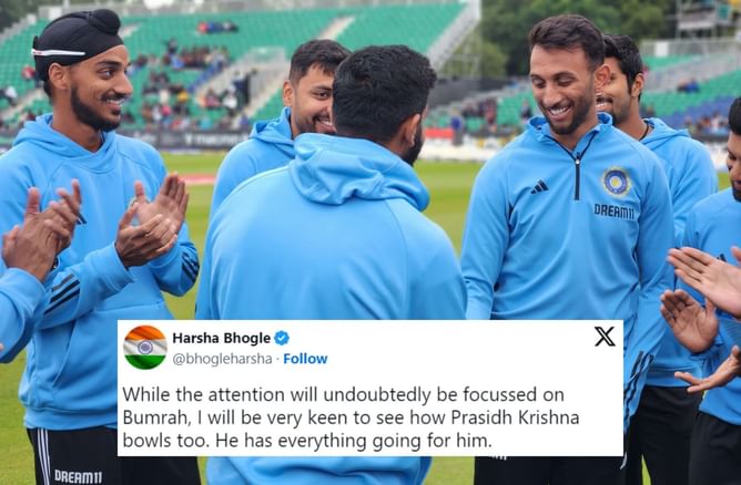 "He has everything going for him"- Fans react as Prasidh Krishna makes his T20I debut in 1st India vs Ireland T20I
