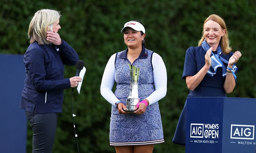 Who won the 2023 AIG Women's Open? Final leaderboard explored