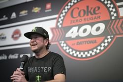 WATCH: Kurt Busch gets a fitting tribute in the driver’s meeting pre-race at Daytona after hanging up his helmet