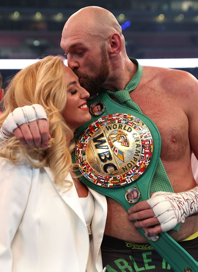 Tyson Fury was almost shunned by wife Paris' mother after first meeting - "In your dreams"