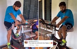 "Very happy" - David Warner reacts to Rishabh Pant's recent workout video
