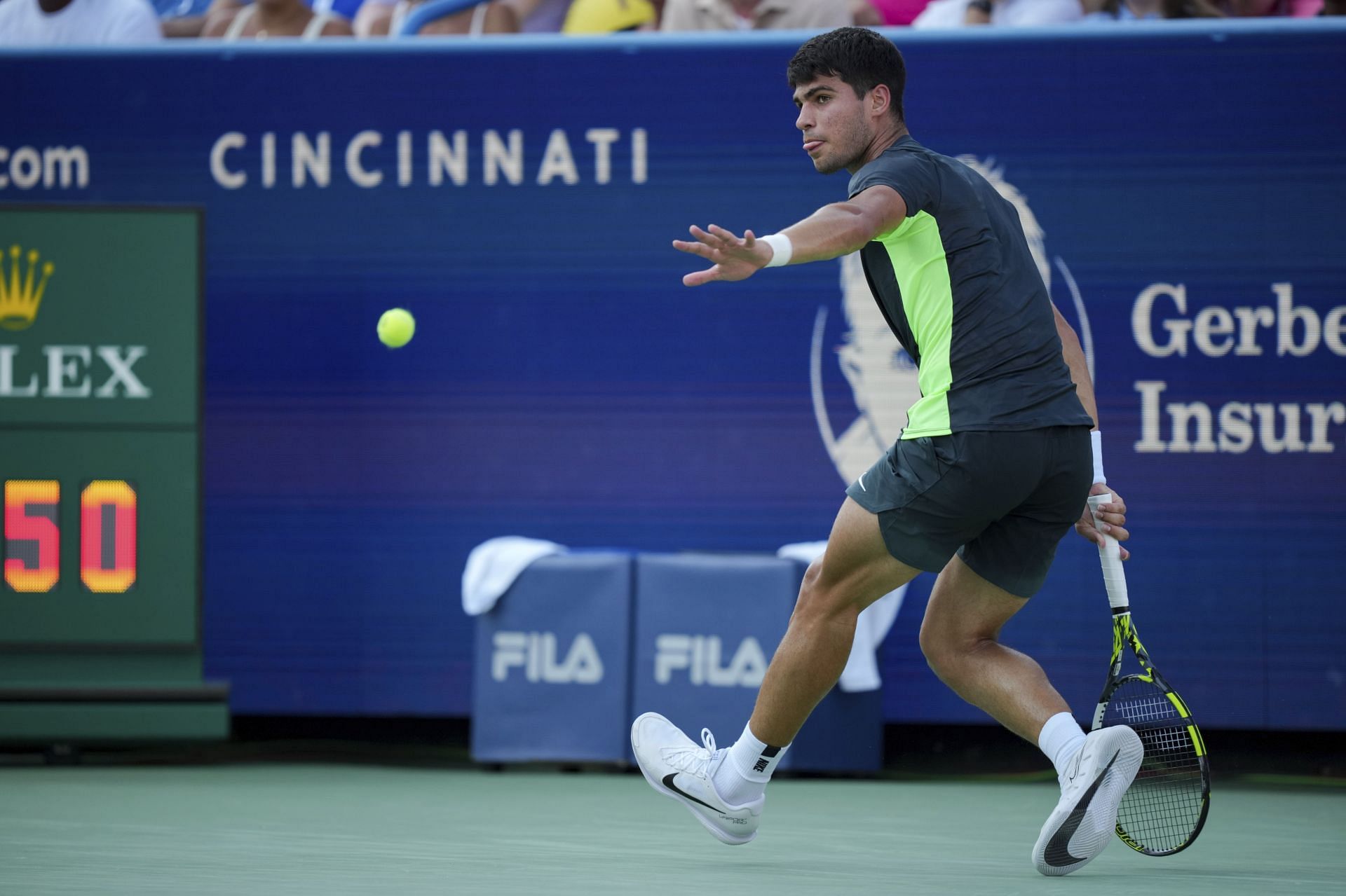 Cincinnati Tennis: Top seed in action