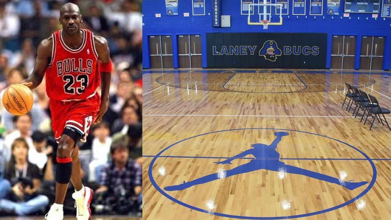 Michael Jordan's footsteps no longer echo in Laney's old gym