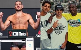 “Weak men..money..who**s” - UFC star Sean Strickland issues cryptic message after filming podcast with famous NELK Boys