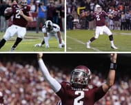 Johnny Manziel had a lot of memorable moments at Texas A&M