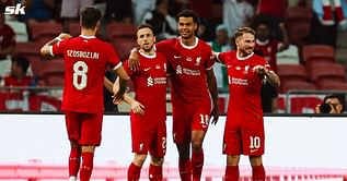 “You’ll get the hang of spelling Szoboszlai eventually” - RB Leipzig troll Liverpool as Reds misspell new signing’s name in home kit