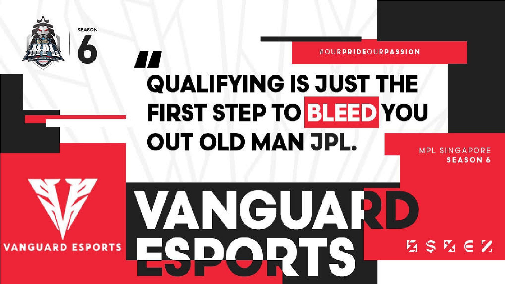 MLBB team Vanguard Esports is not far behind (Image via Moonton)