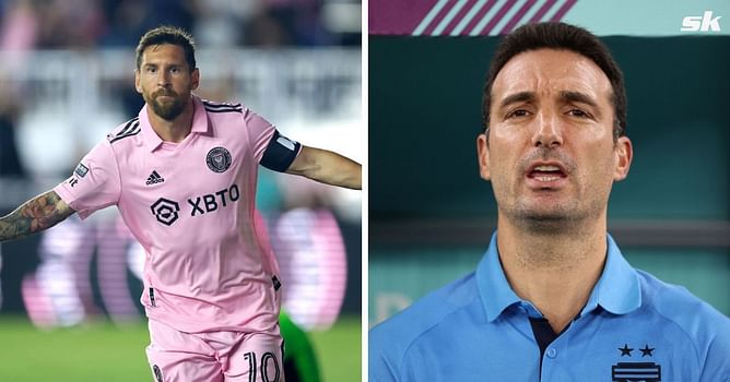 "When he’s happy, he does things differently" - Lionel Messi lauded by national team manager Lionel Scaloni ahead of Inter Miami game