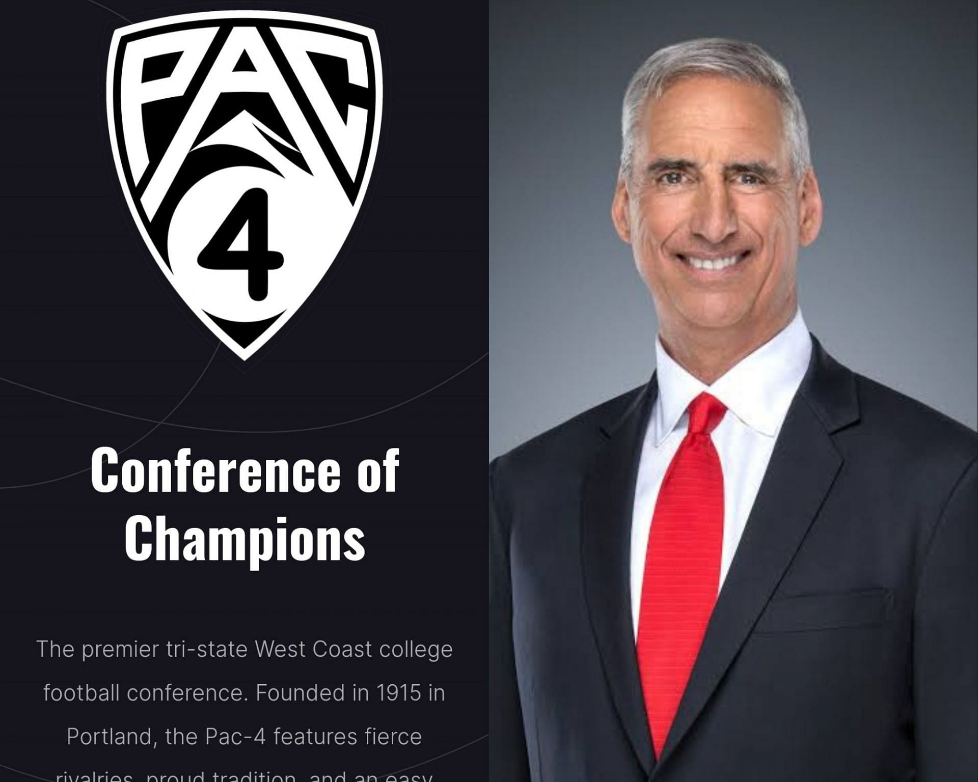 Oliver Luck was brought in to chart a way forward for the Pac-4