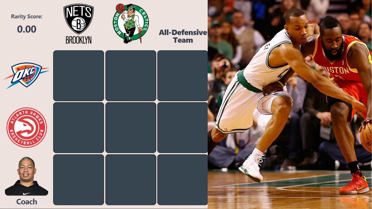 The August 6 NBA HoopGrids puzzle has been released.