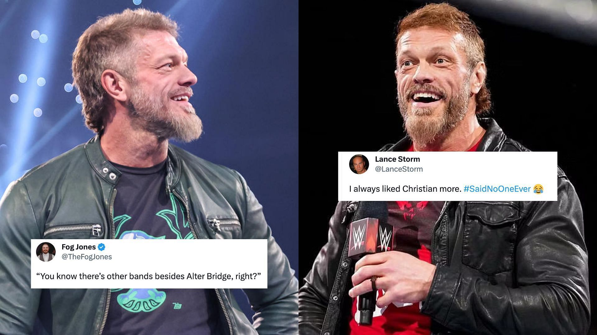 Edge returned this past Friday night. 