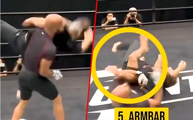 “Makes it look easy” - Fans in complete awe of Demetrious Johnson’s epic Mighty Wiz Bar