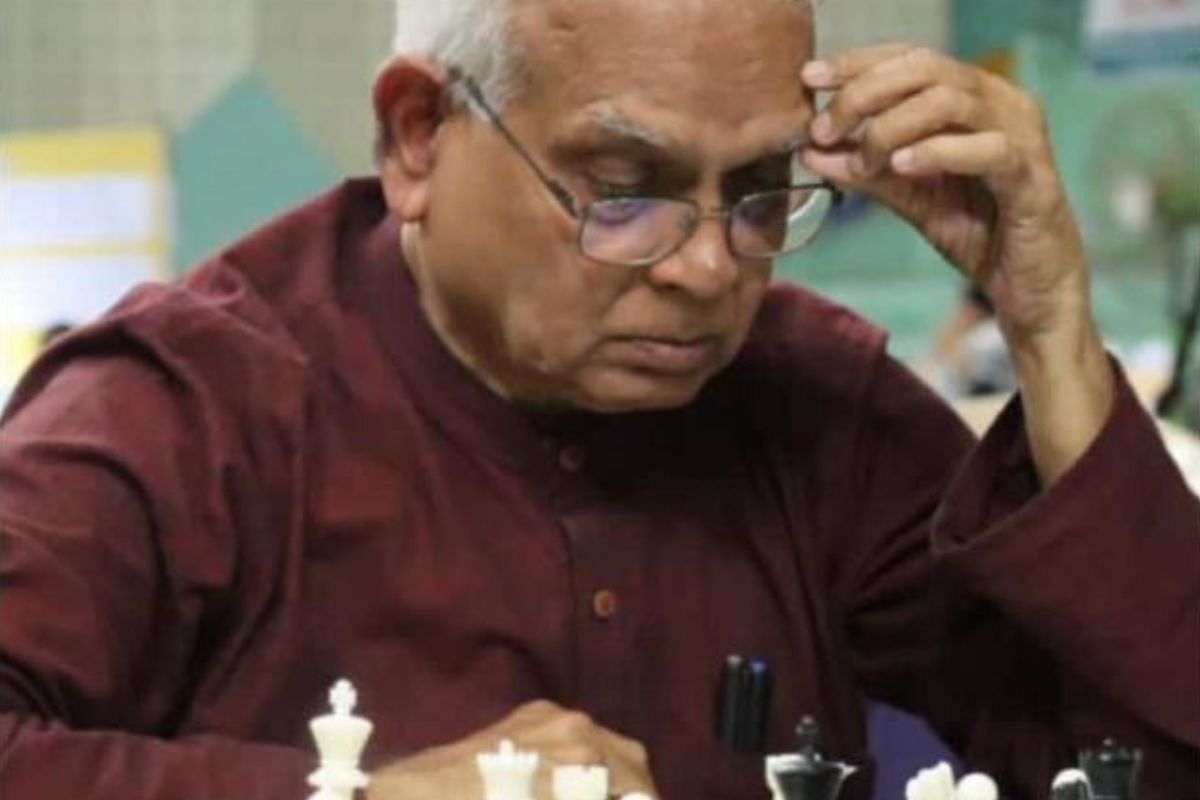 Veteran Chess Player VST Sai has passed away while playing a game on Saturday. (IMAGE: Chess Base India)