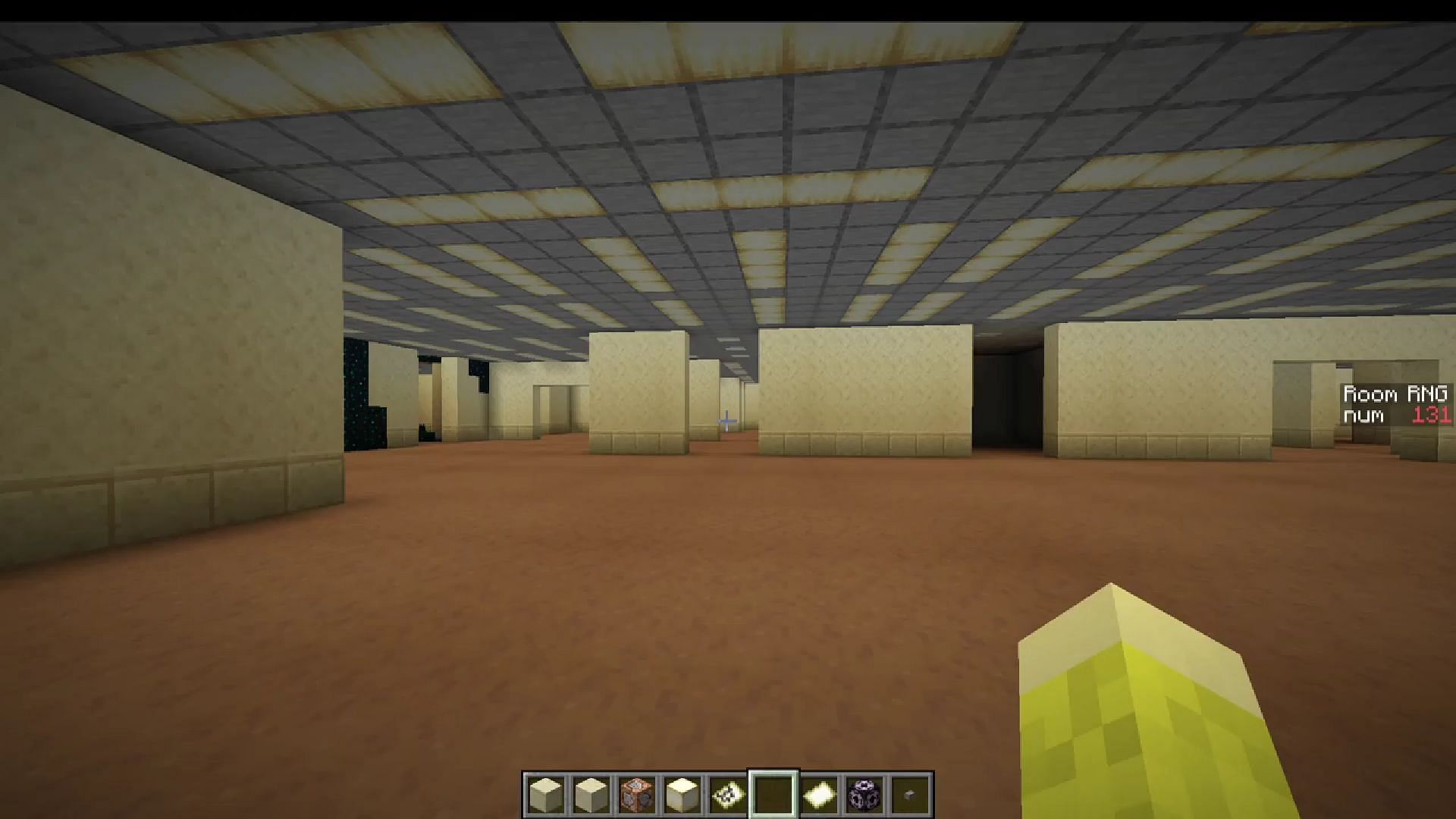 The Backrooms. Minecraft Map