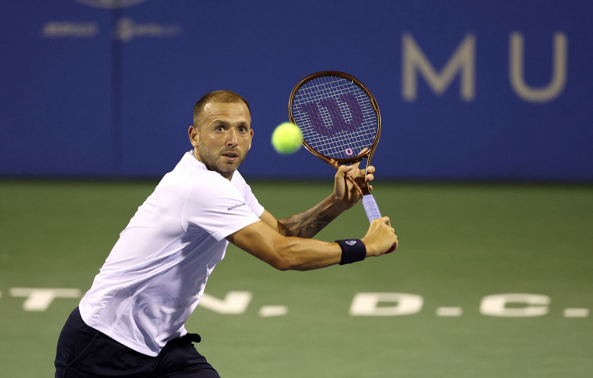 Evans is into his first DC final.