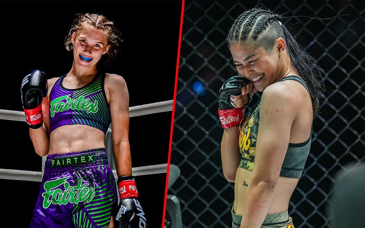 Smilla Sundell and Stamp Fairtex - Photo by ONE Championship