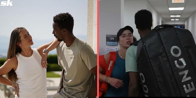 WATCH: Elina Svitolina and husband Gael Monfils share a sweet moment after her Citi Open victory