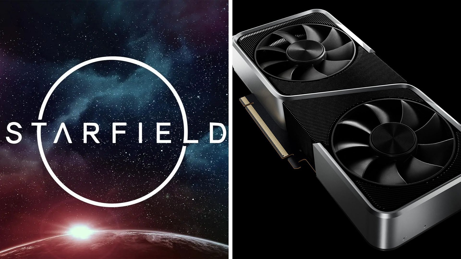 The RTX 3060 and 3060 Ti can play Starfield pretty well (Image via Starfield and Nvidia)
