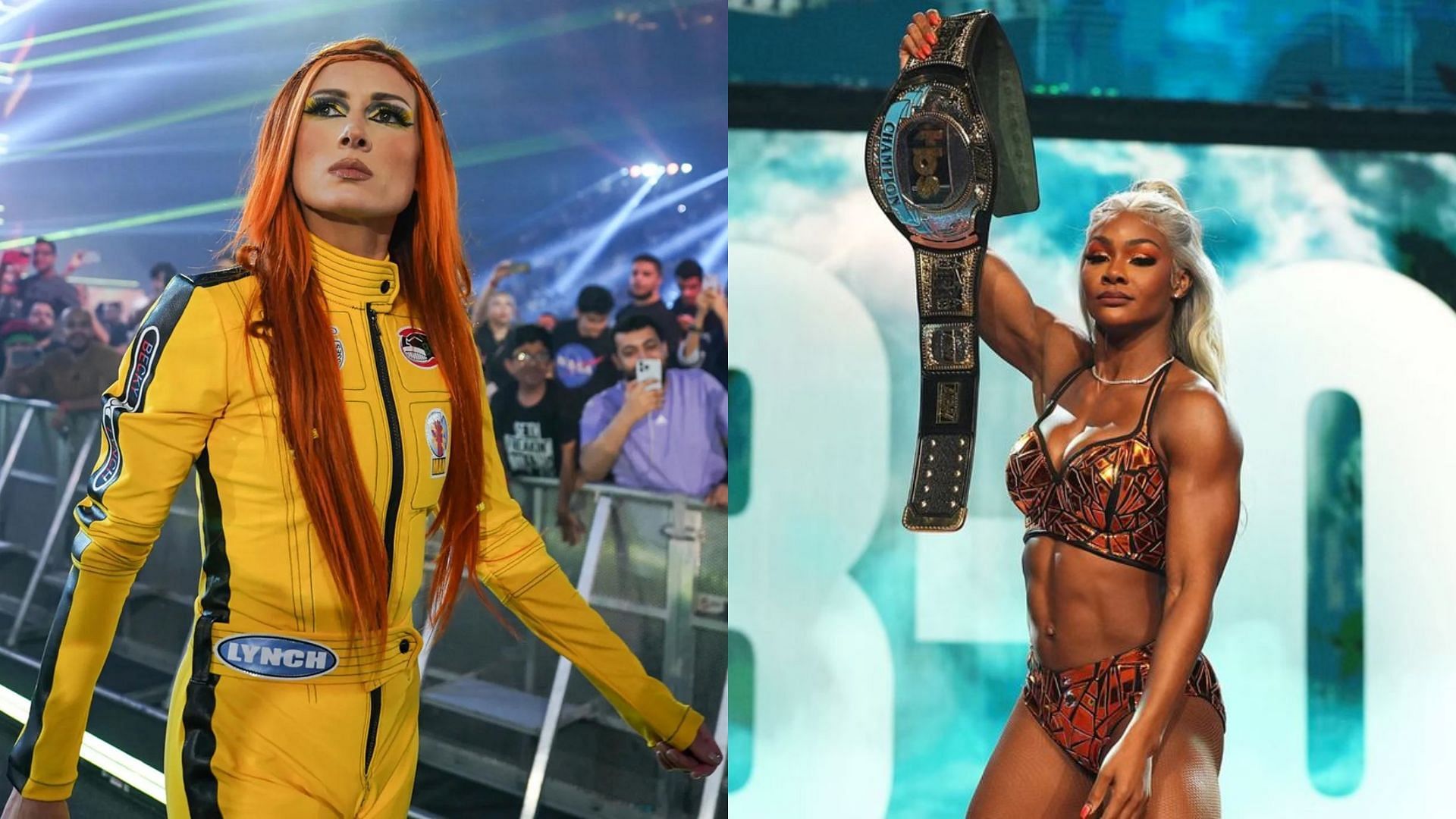 Are we ready for Becky Lynch vs Jade Cargill?! #WWE #WWERaw